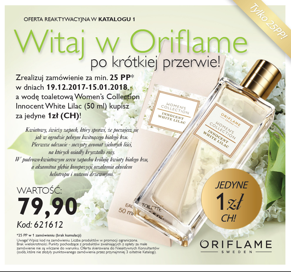 zapachy Oriflame