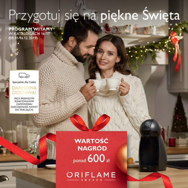Katalog Oriflame 1617 2019 prezenty dla nowych konsultantów Oriflame