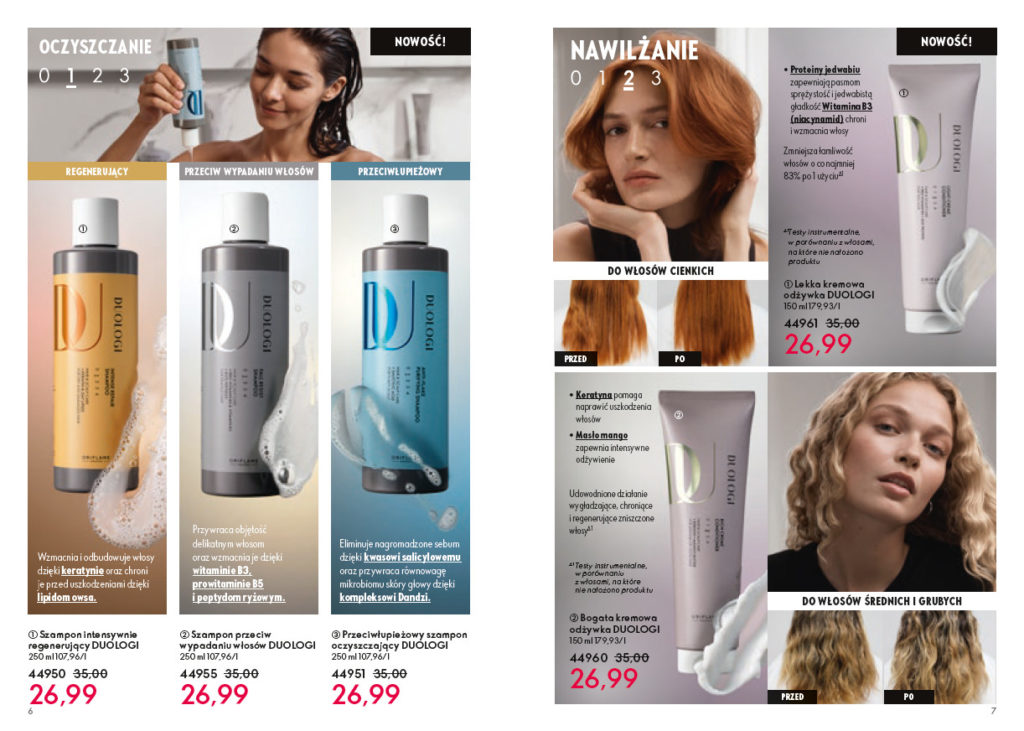 sklep internetowy Oriflame pielęgnacja włosów