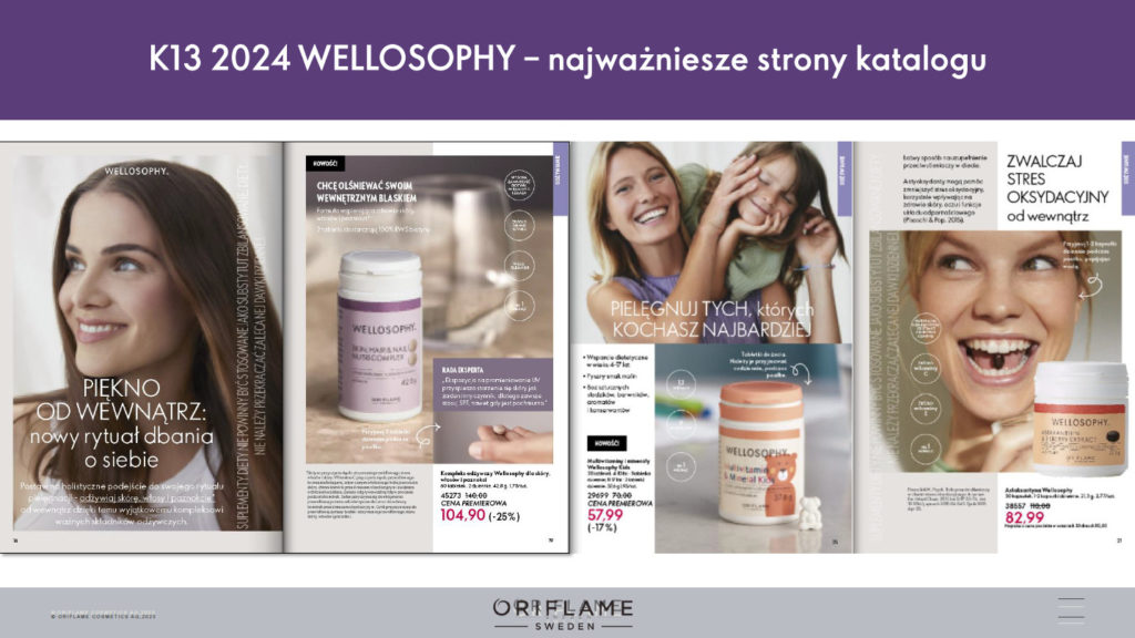 katalog Oriflame suplementy