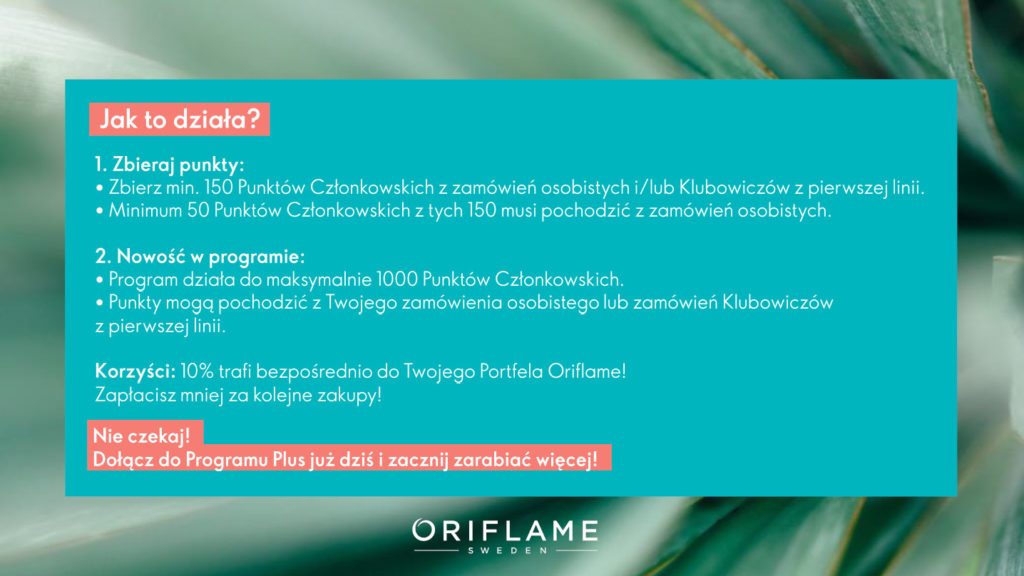 konsultantka Oriflame zarobki