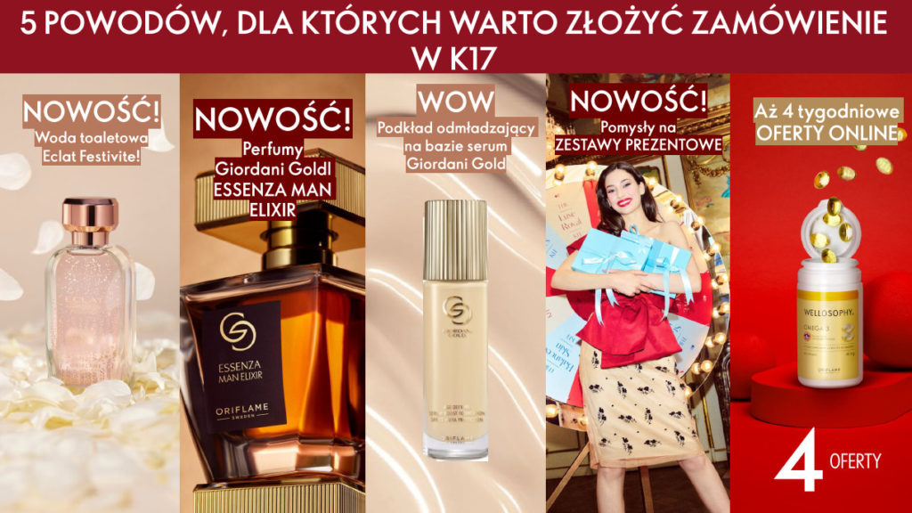 oferta na święta katalog Oriflame