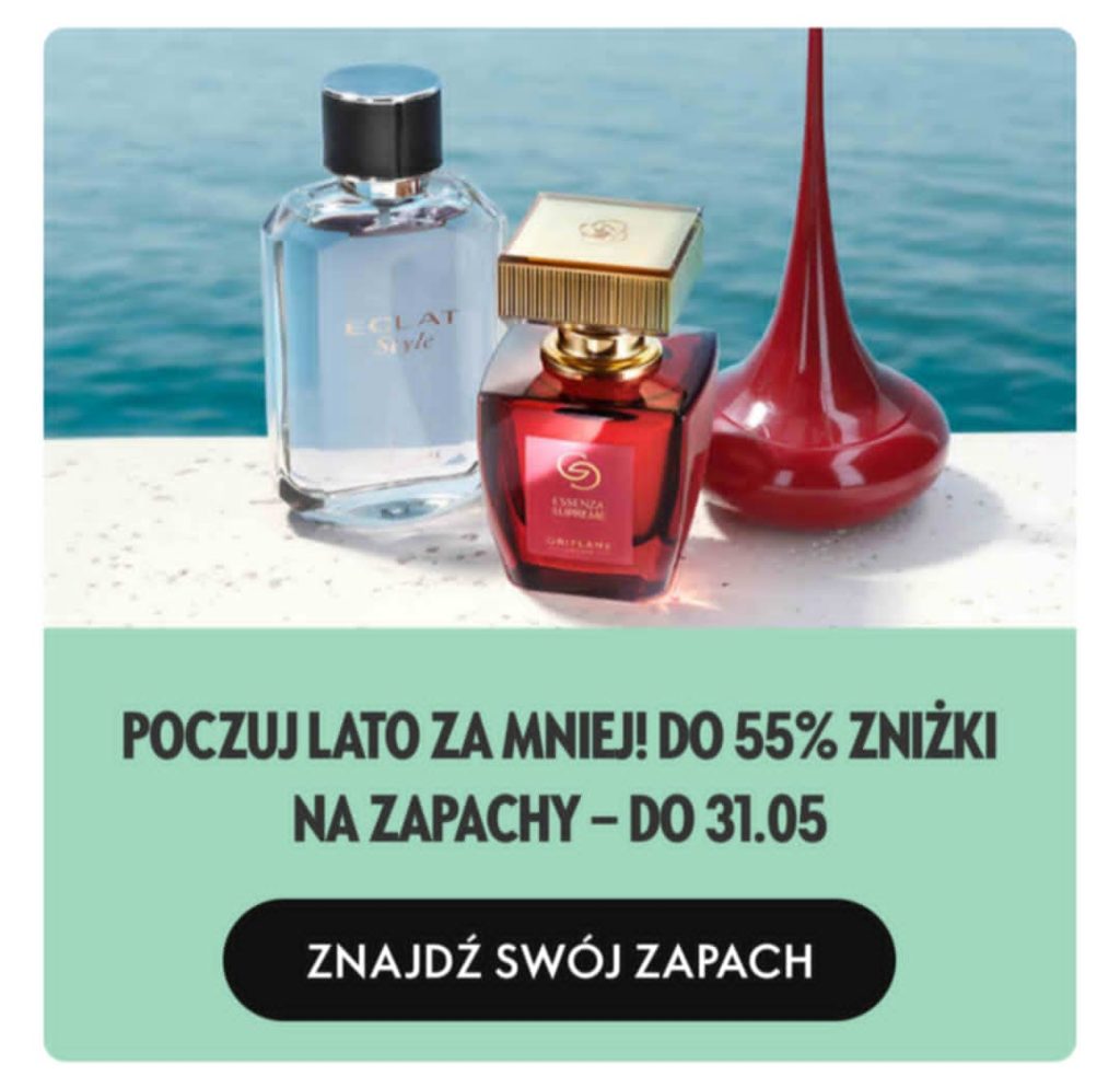 konsultantka Oriflame oferta na zapachy