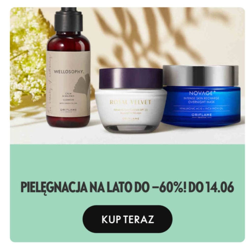 klientka Oriflame pielęgnacja na lato