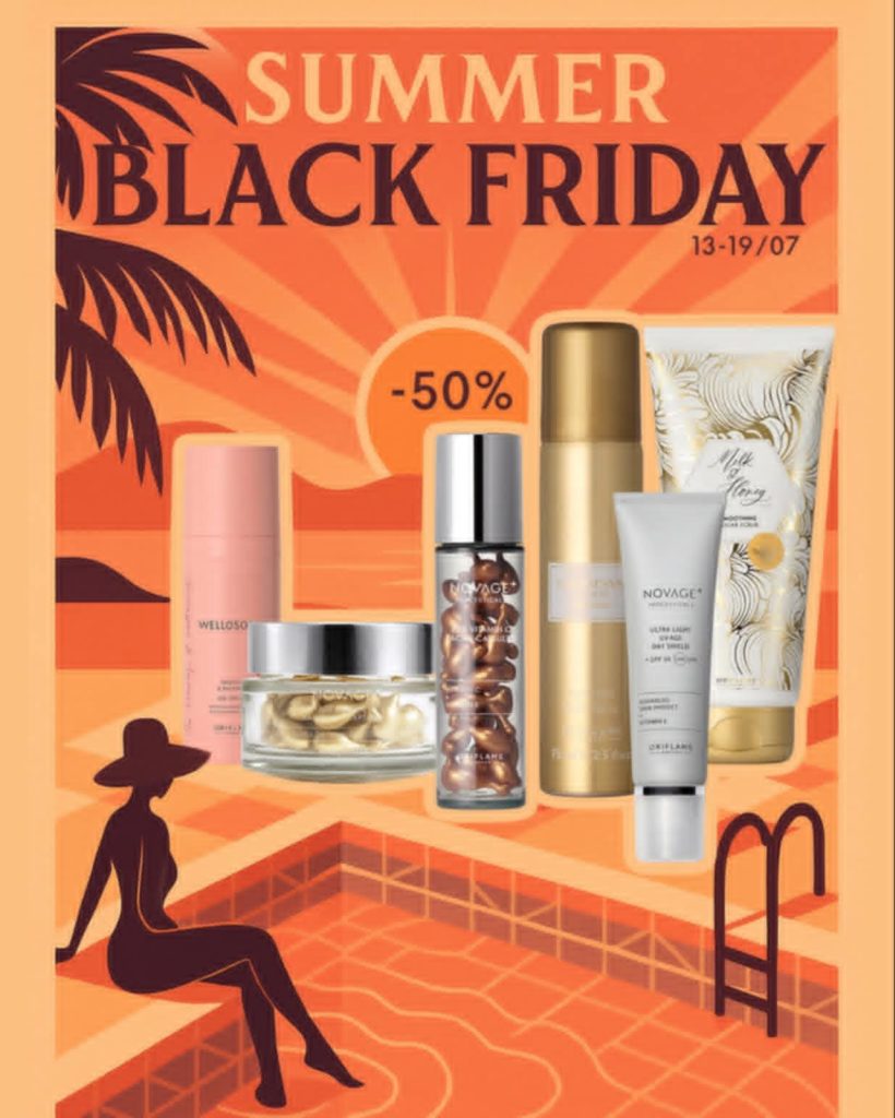 klientka Oriflame letni Black Friday