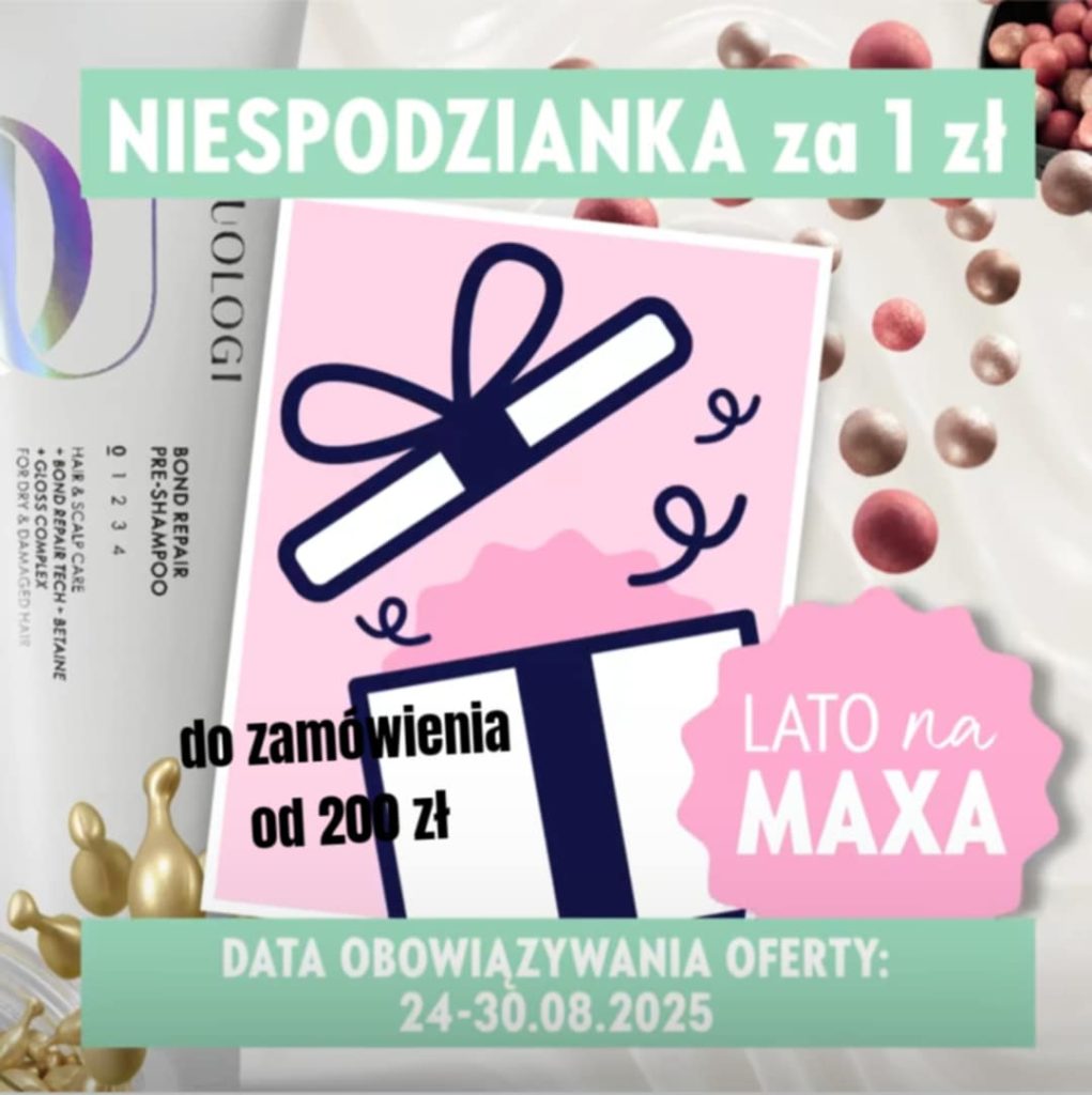 klientka Oriflame prezent niespodzianka