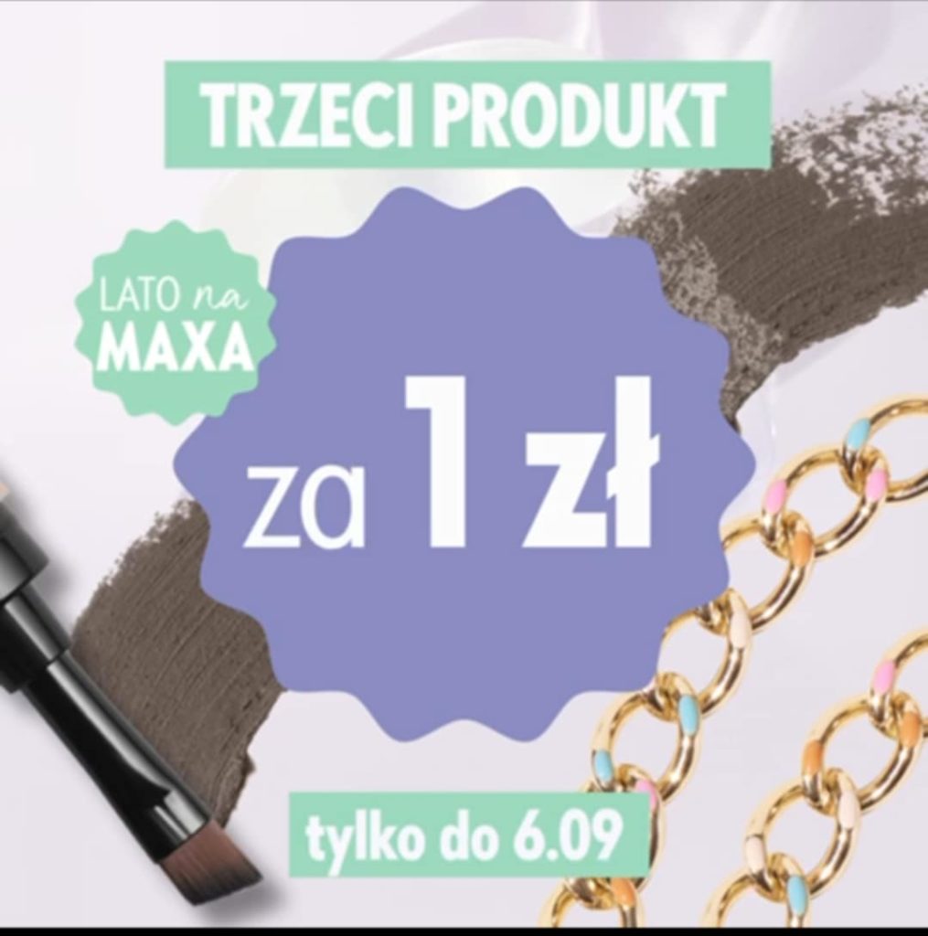 klientka Oriflame trzeci produkt za 1 zł