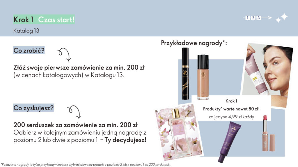 rejestracja Oriflame nagrody