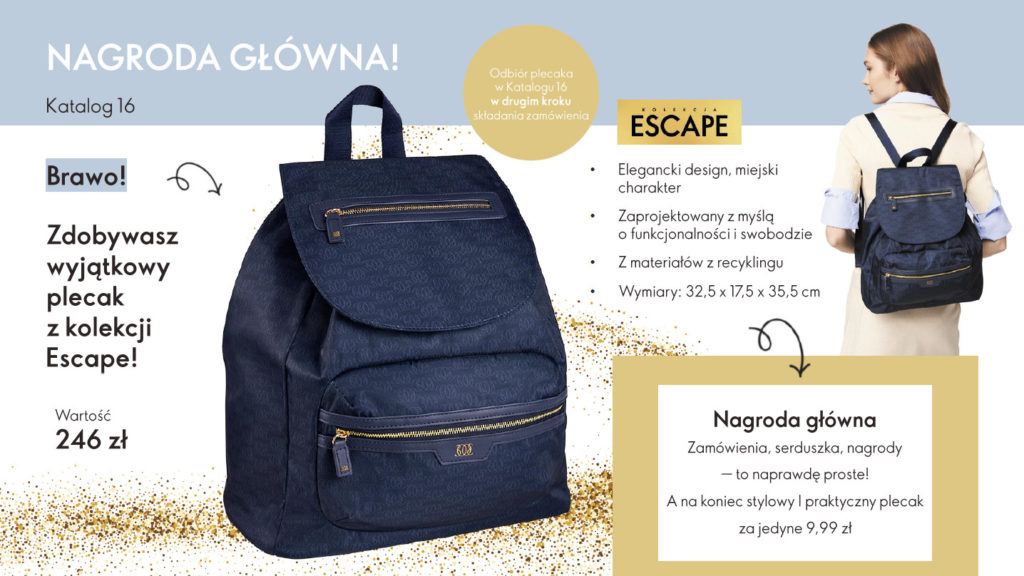 rejestracja Oriflame nagrody