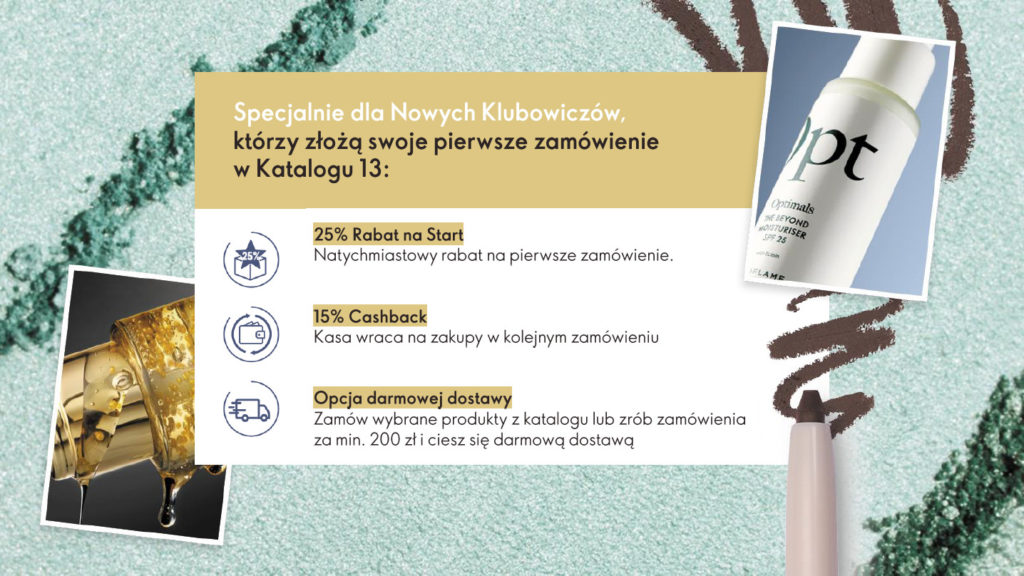 rejestracja Oriflame nagrody