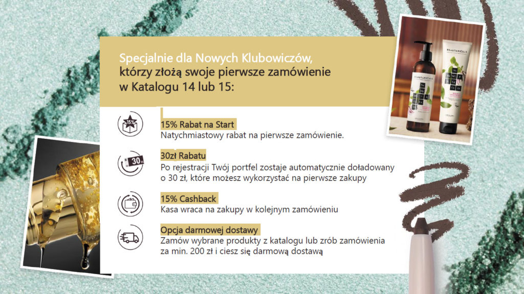 klubowiczka Oriflame korzyści
