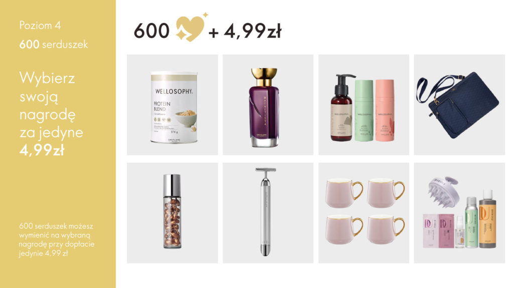 rejestracja Oriflame nagrody
