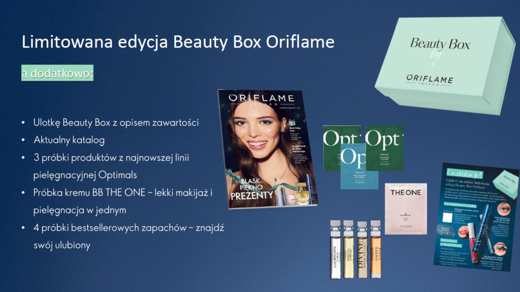 rejestracja Oriflame nagrody