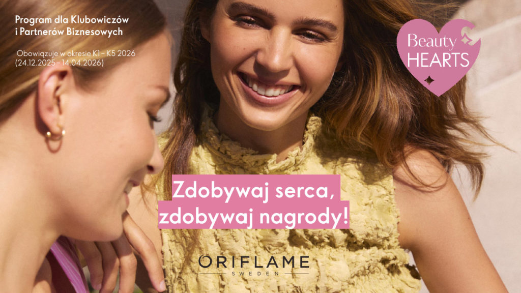 rejestracja Oriflame prezenty na dobry początek