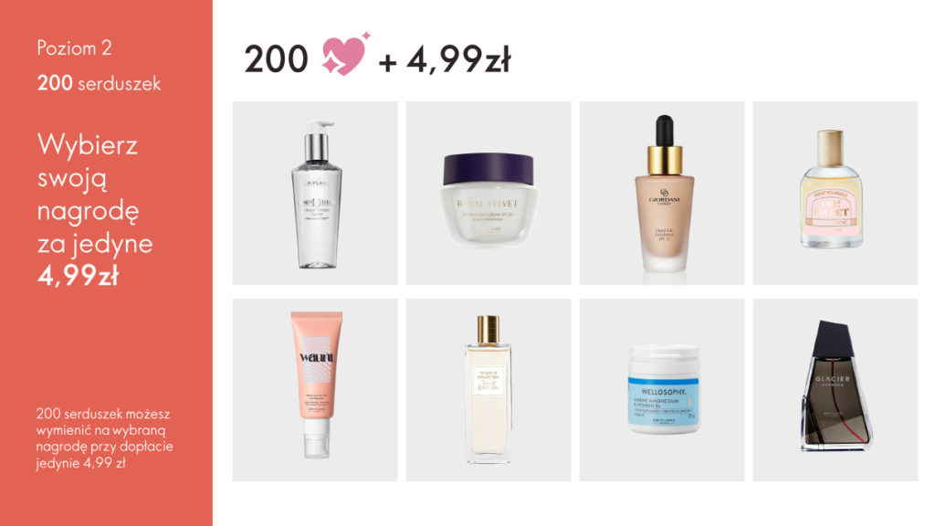 rejestracja Oriflame prezenty na dobry początek