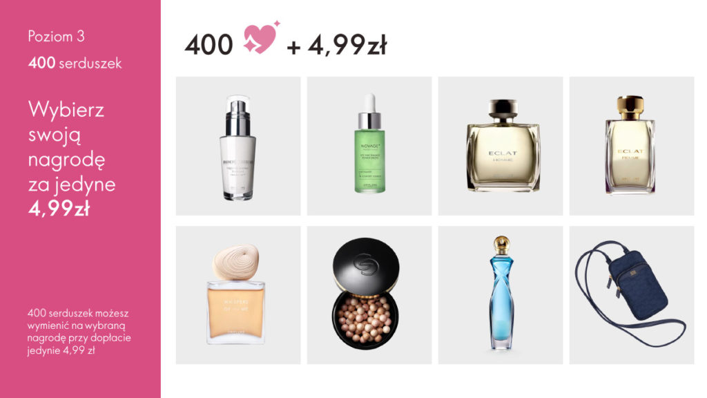 rejestracja Oriflame prezenty na dobry początek