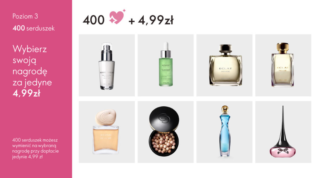 rejestracja Oriflame prezenty