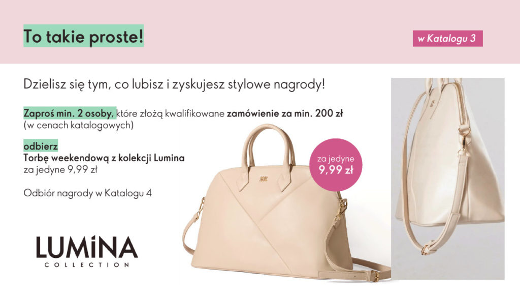 praca konsultantki Oriflame nagrody