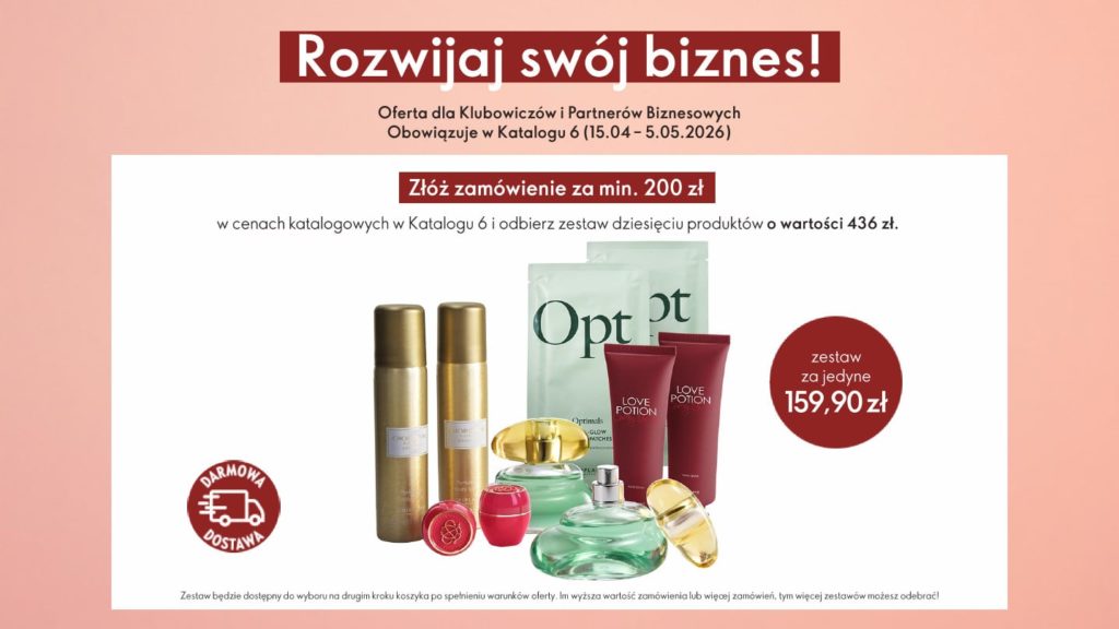 klientka Oriflame zestaw promocyjny