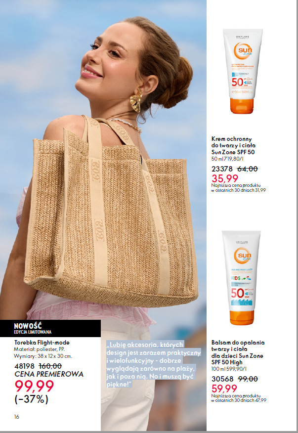 katalog Oriflame słoneczne promocje