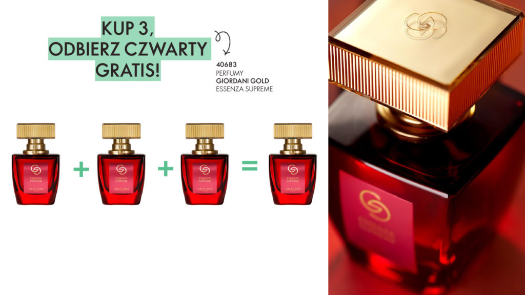 konsultantka Oriflame perfumy 3+1