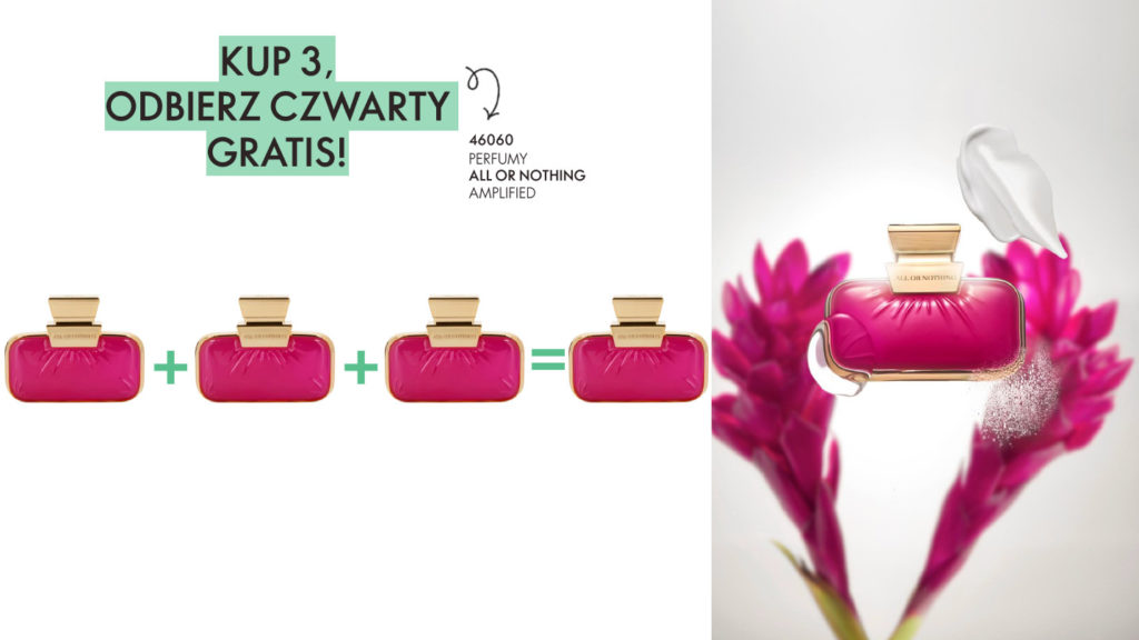 konsultantka Oriflame perfumy 3+1