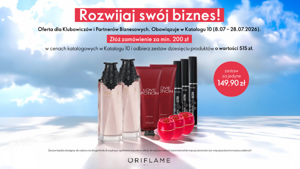 klientka Oriflame zestaw dobra cena