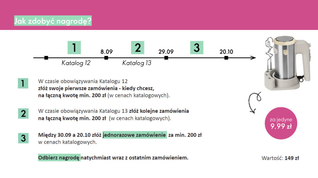 rejestracja Oriflame Program Witamy
