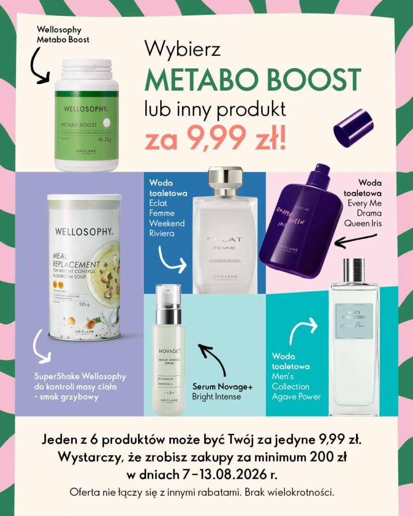 klientka Oriflame produkt za jedyne 9,99 zł