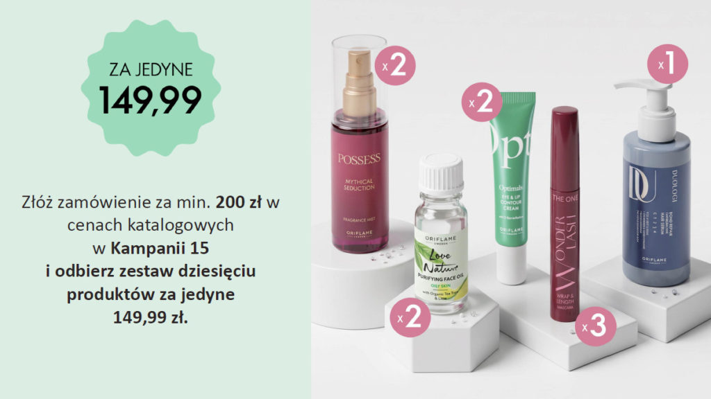 klientka Oriflame oferty