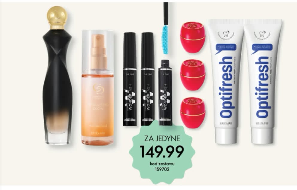 klientka Oriflame zestaw